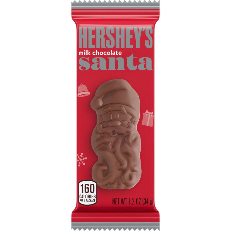 Hershey Milk Chocolate Santa 34gr