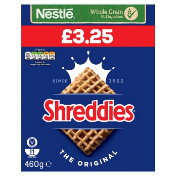 Nestlé Shreddies Breakfast Cereal 460g