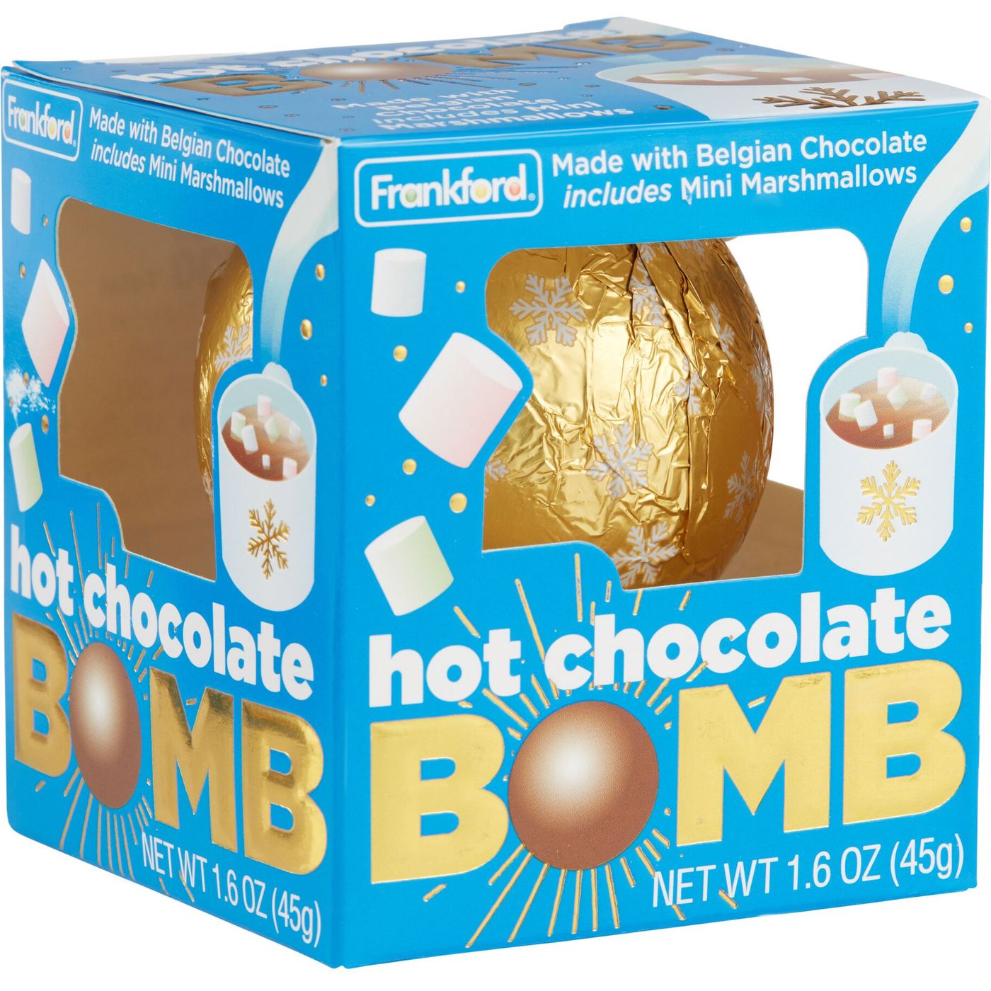 Frankford Hot Chocolate Bomb Milk Chocolate & Marshmallow 23gr (blue box)