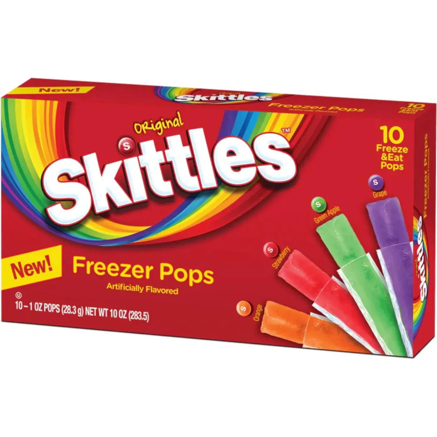 Skittles Freezer Pops 10pk (283gr)