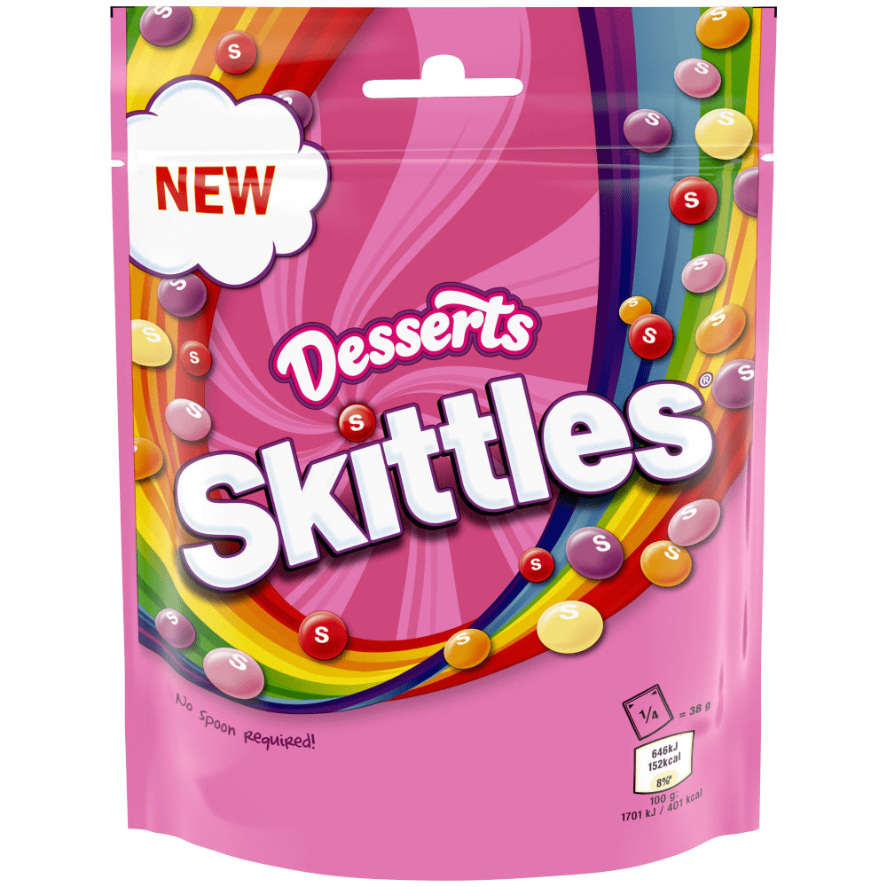 Skittles Dessert 125gr (Large bag)