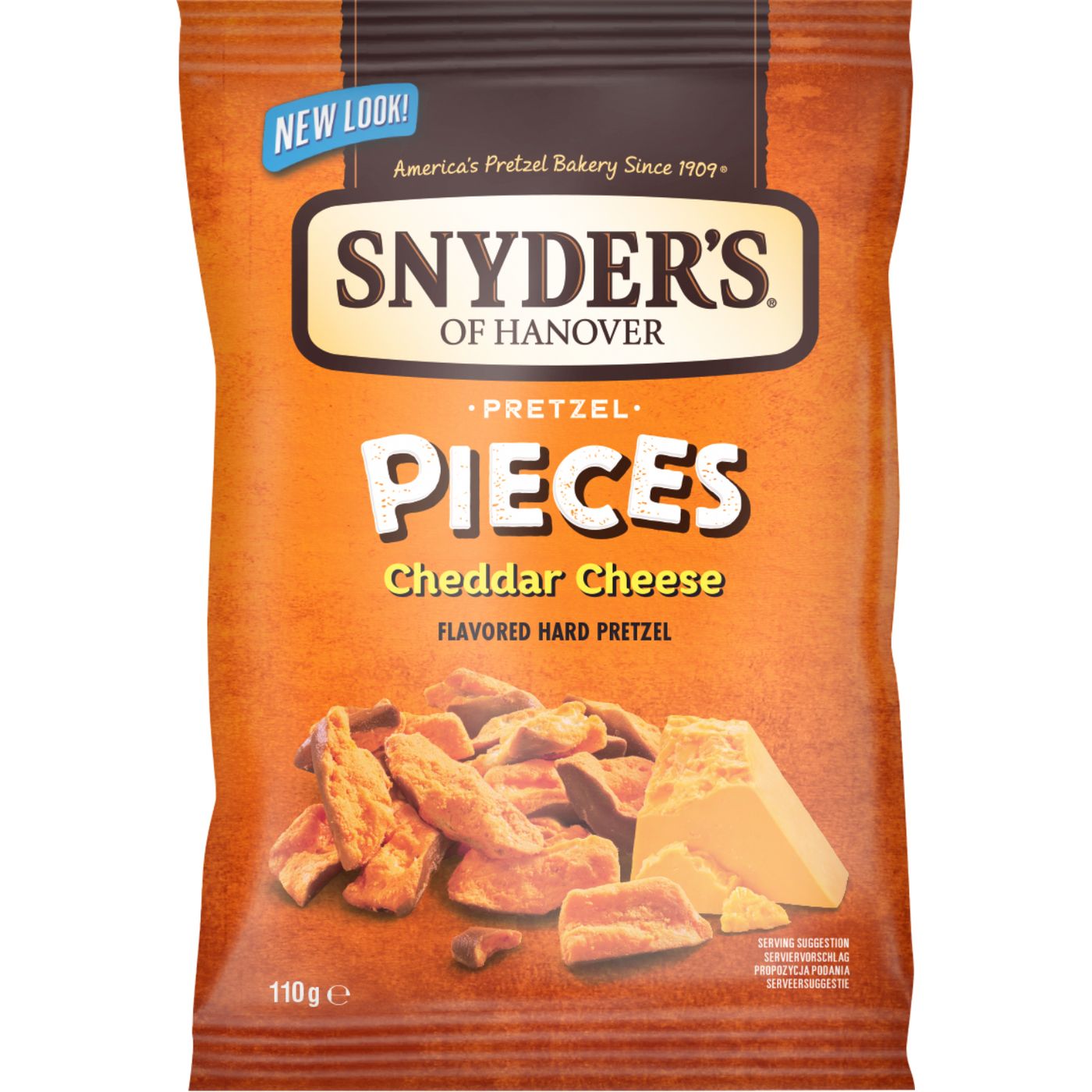 Snyder's Cheddar Cheese Pretzel Pieces 110gr