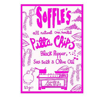 Soffle's - Black Pepper, Olive Oil and Sea Salt - 165g