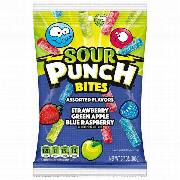 Sour Punch Assorted bites 105gr