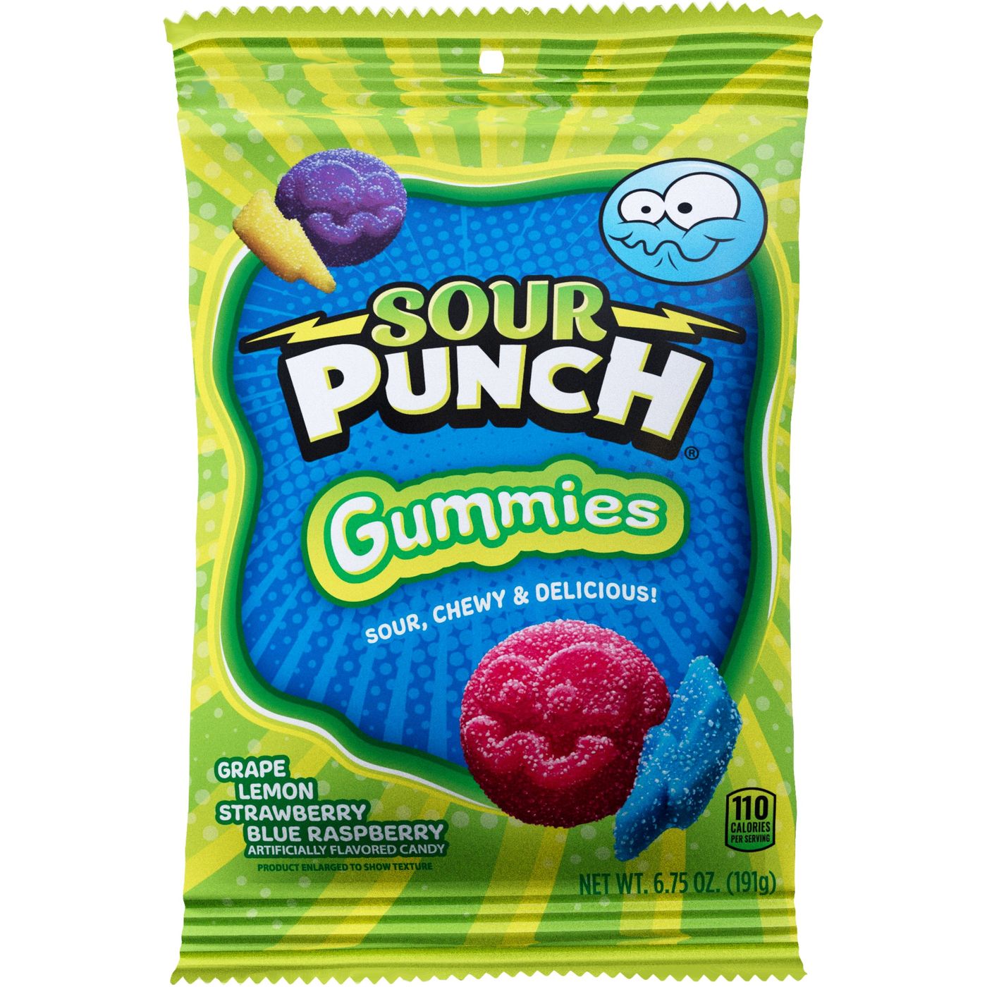 Sour Punch Gummies Assorted 190gr