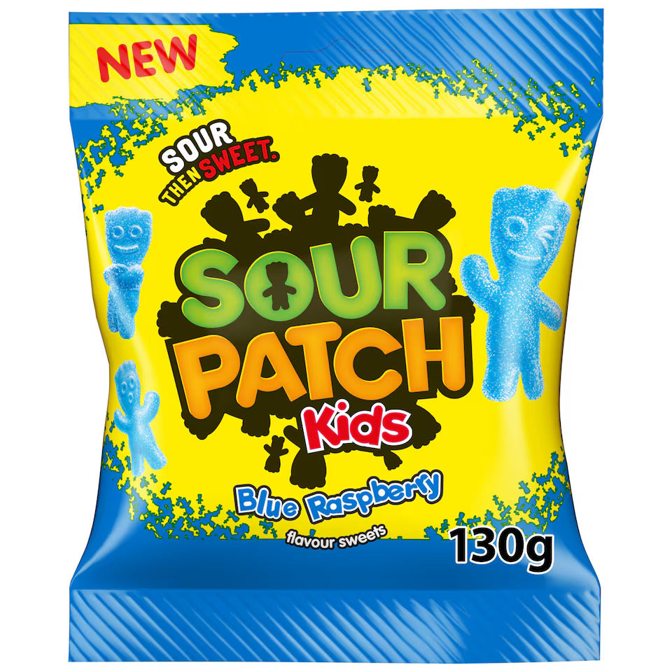 Sour Patch Kids blue raspberry (UK)