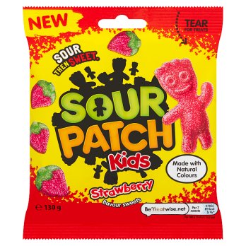 Sour Patch Kids Strawberry 130gr (UK)