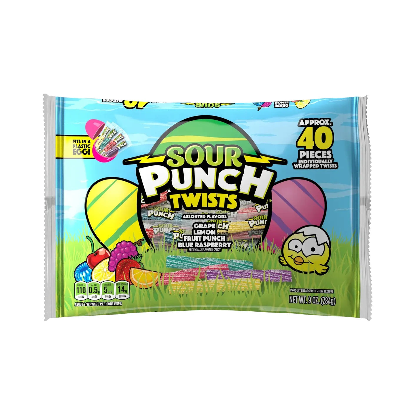 Sour Punch Twist 255gr (40pcs)