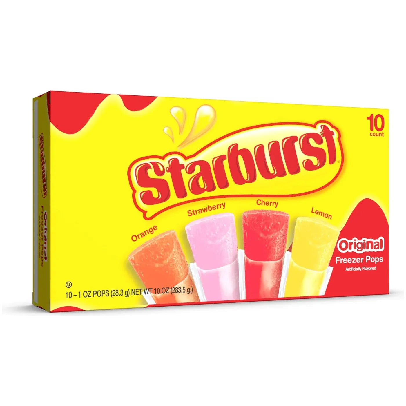 Starbust Freezer Pops 10pk 283gr