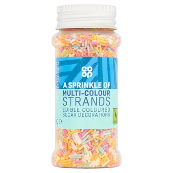 Co-op Sprinkles Strands 65gr