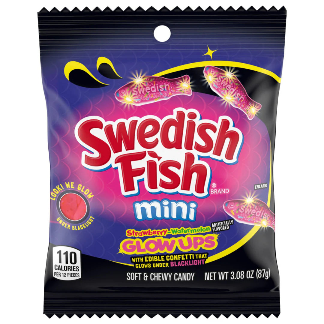 Swedish Fish Glow Ups 87gr