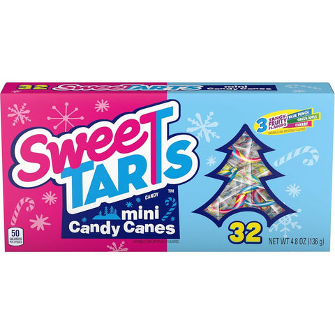 Sweetarts Mini Candy Canes 32pcs 136gr