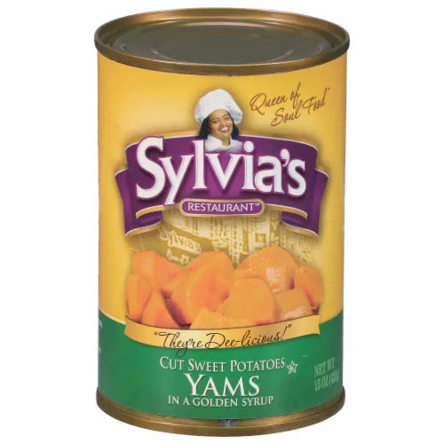 Sylvia Sweet Potatoes Yams in Syrup 425gr (exp. 8th dec. 2024)