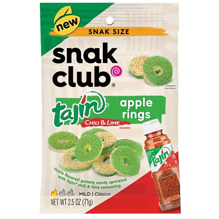 Snak Club Tajin Apple Ring 71gr
