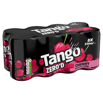 Tango Zero'D Cherry Sugar Free 8 x 330ml