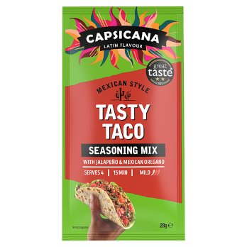 Capsicana Mexican Style Tasty Taco Seasoning Mix 28g