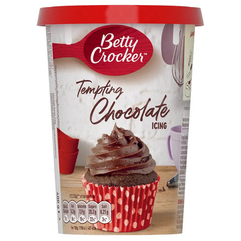 Betty Crocker Tempting Chocolate Icing 400gr (UK)