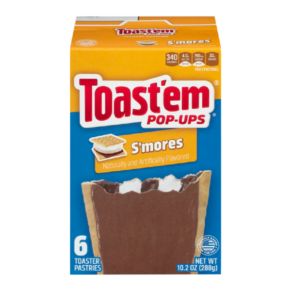 Toast'em pop ups s'mores 288gr (6pcs)