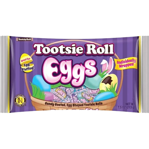 Tootsie Roll Eggs wrapped 213gr