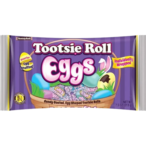 Tootsie Roll Eggs wrapped 213gr