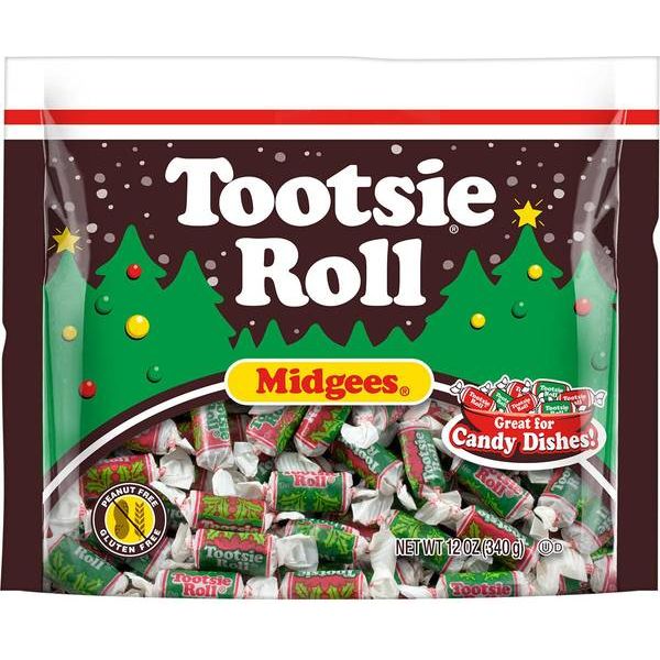 Tootsie Roll Midgees Christmas 340gr