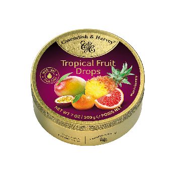 Cavendish & Harvey Tropical Fruit Drops 200gr