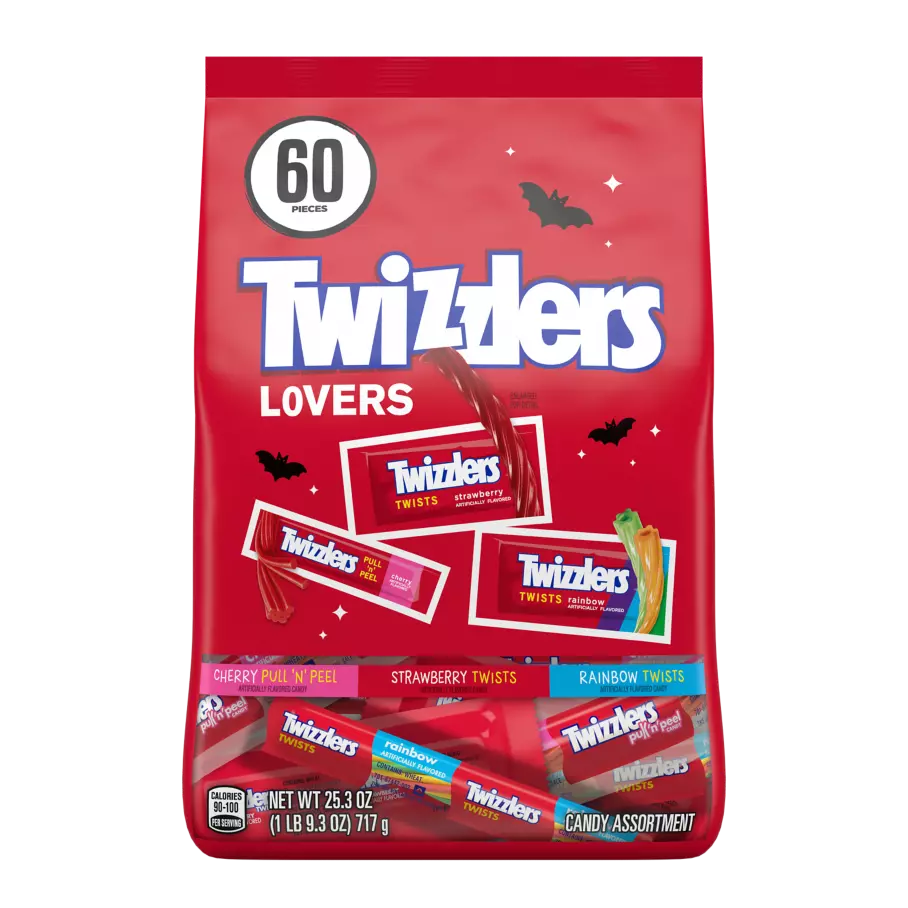 Twizzler 60pcs assortment Halloween 720gr