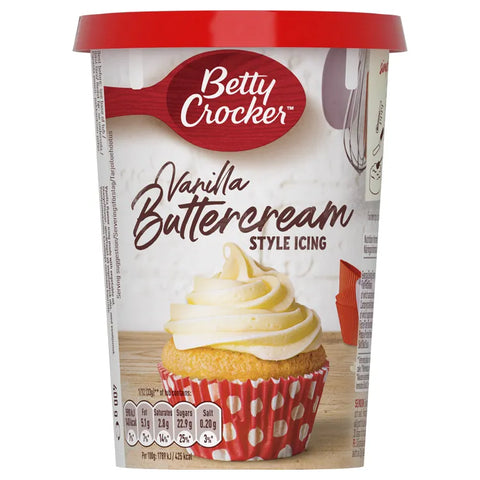 Betty Crocker Vanilla Buttercream 400gr