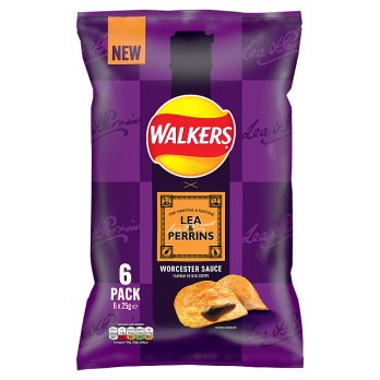 Walkers Lea Perrins 6pk (6x25gr)