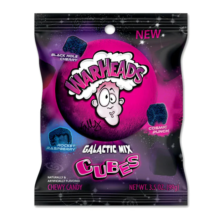 Warheads Galactic Cubes 99gr