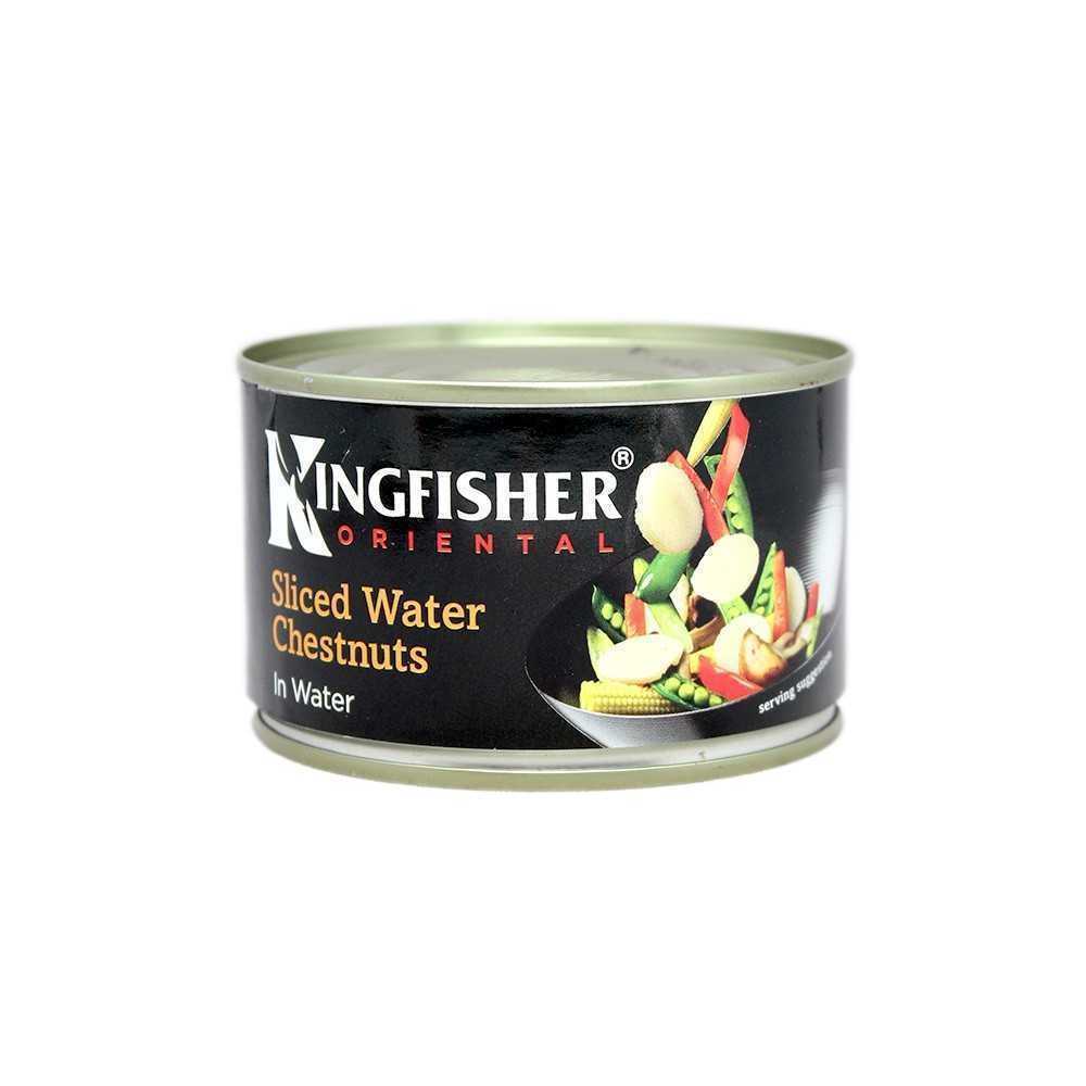 Kingfisher Water Chestnuts Sliced 225gr