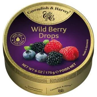Cavendish & Harvey Wild berry drops 175gr