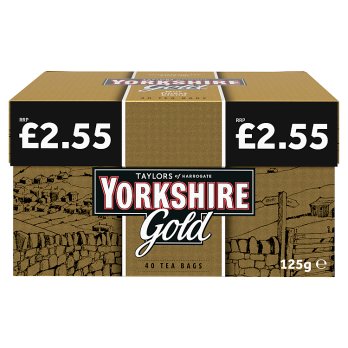 Taylor's Yorkshire Gold 40 Tea Bags 125g