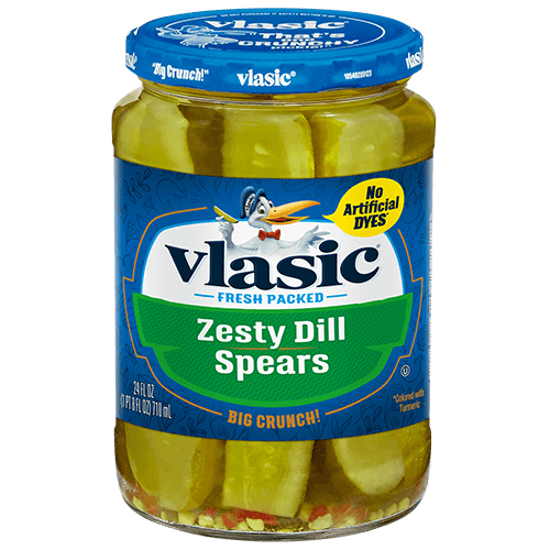 Vlasic Zesty Dill Spears 710ml