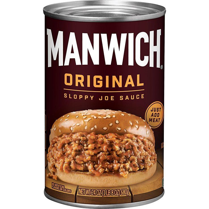 Manwich Original Sloppy Joe sauce 680gr (large can)