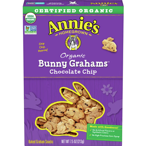 Annie's Organic Chocolate Chips Bunnies 213gr