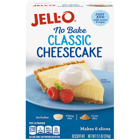 Jell-o Cheesecake No Bake 314gr