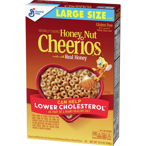 Cheerios Honey Nut Large size 436gr