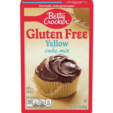 Betty Crocker Yellow Cake Mix Gluten Free 425gr