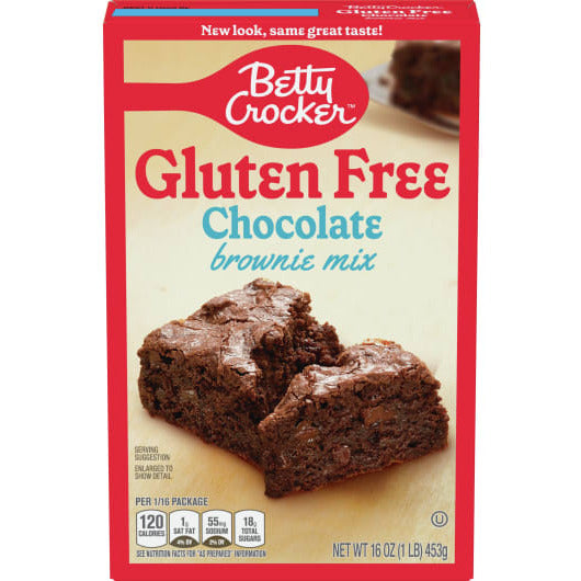 betty crocker brownie gluten free 453gr