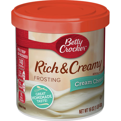 betty crocker frosting cream cheese 453gr