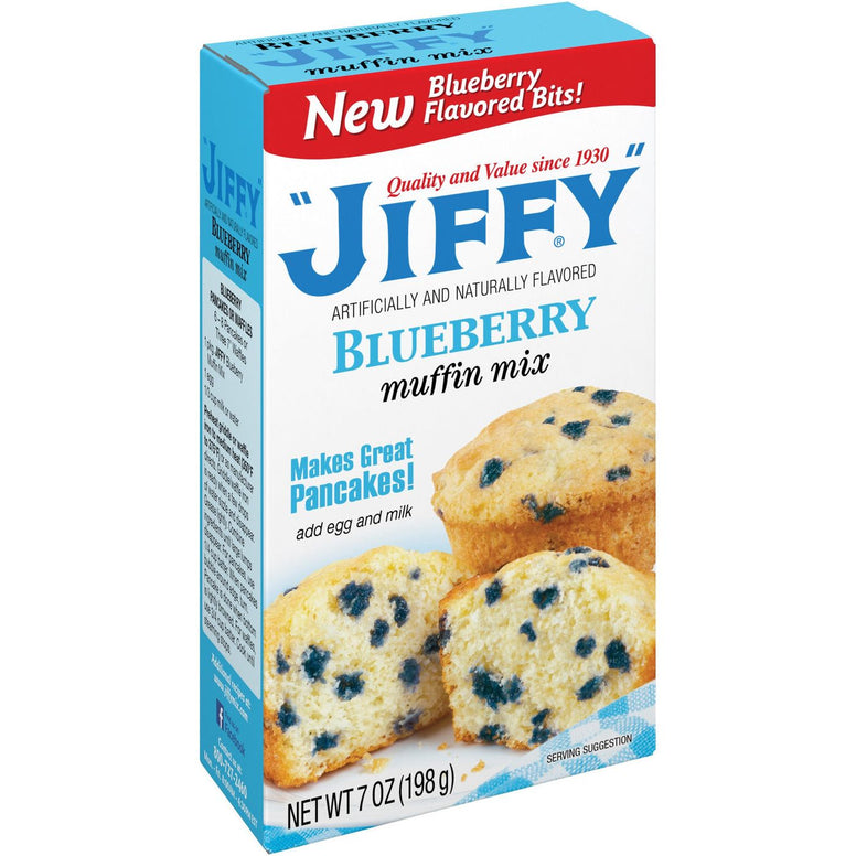 jiffy blueberry muffin mix 198gr