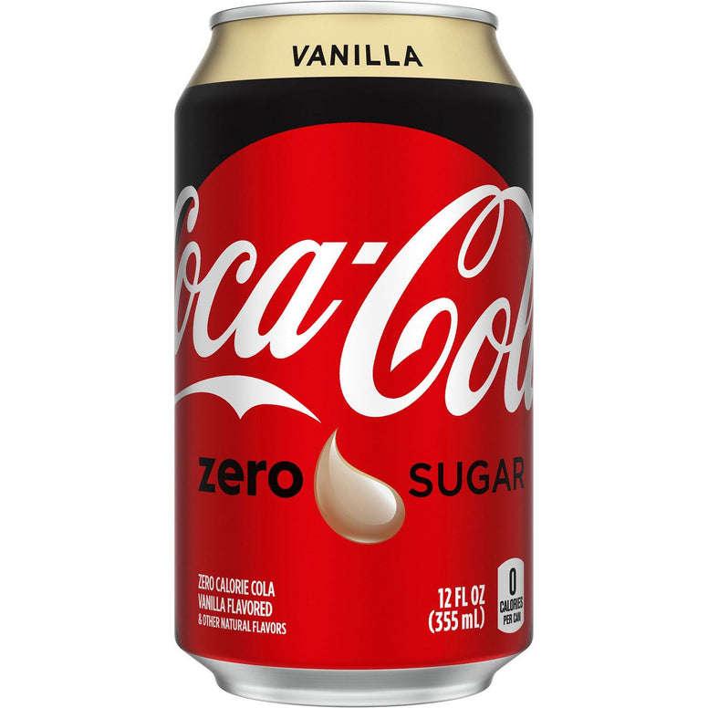 coke zero vanilla 33cl (UK)