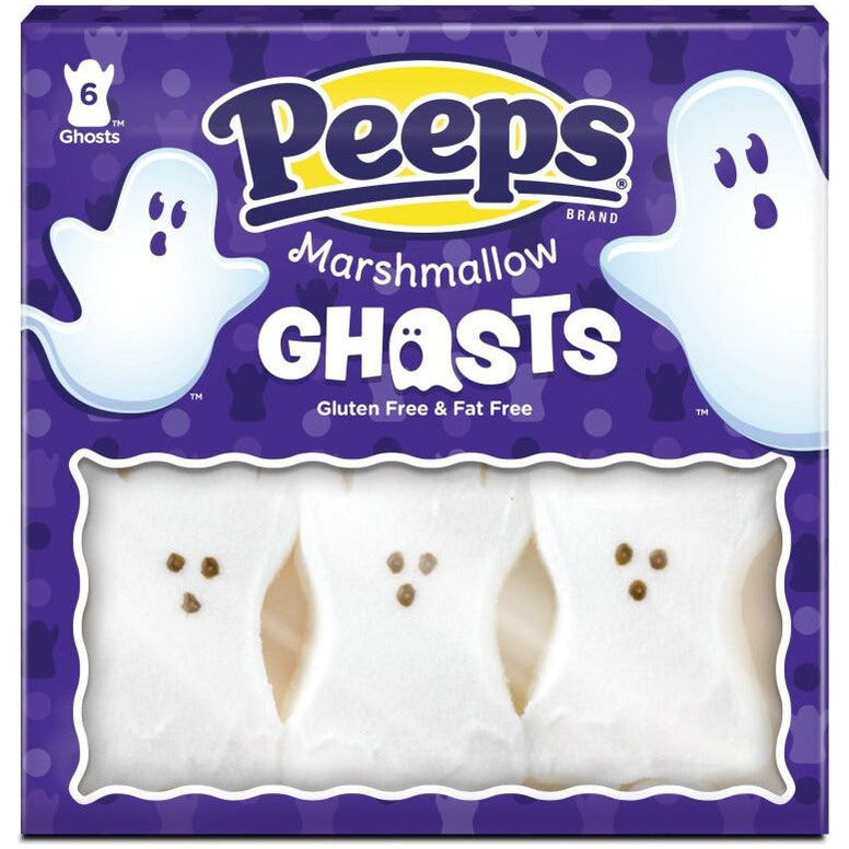 marshmallow peeps ghost 6pk 85gr
