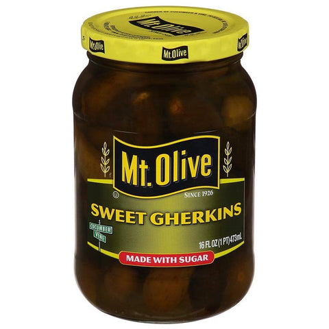 Mt Olive Sweet Gherkins 454gr