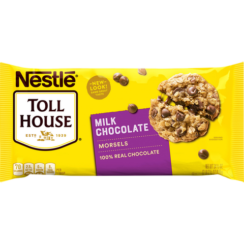 nestle toll house milk chocolate morsel 978gr (XXL bag)
