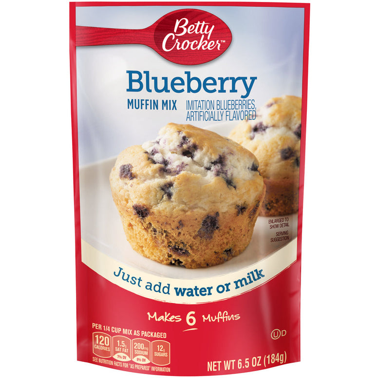 Betty Crocker Blueberry Muffin Mix 184gr (small size)