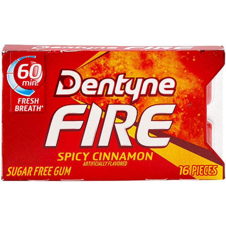 Dentyne Fire Spicy Cinnamon 16pcs