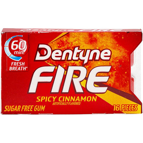 Dentyne Fire Spicy Cinnamon 16pcs