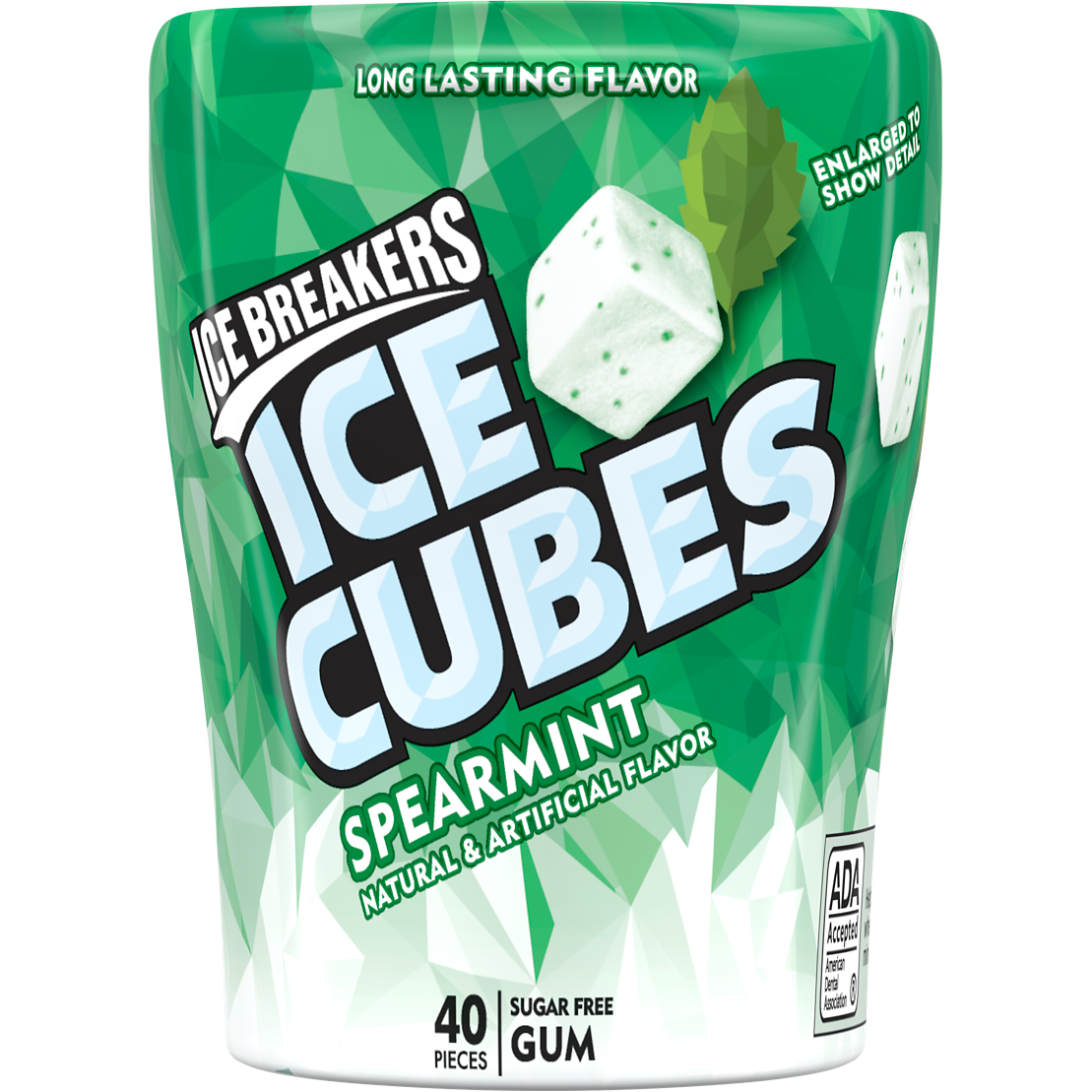 ice breakers bottle pack spearmint 90gr (40pcs)